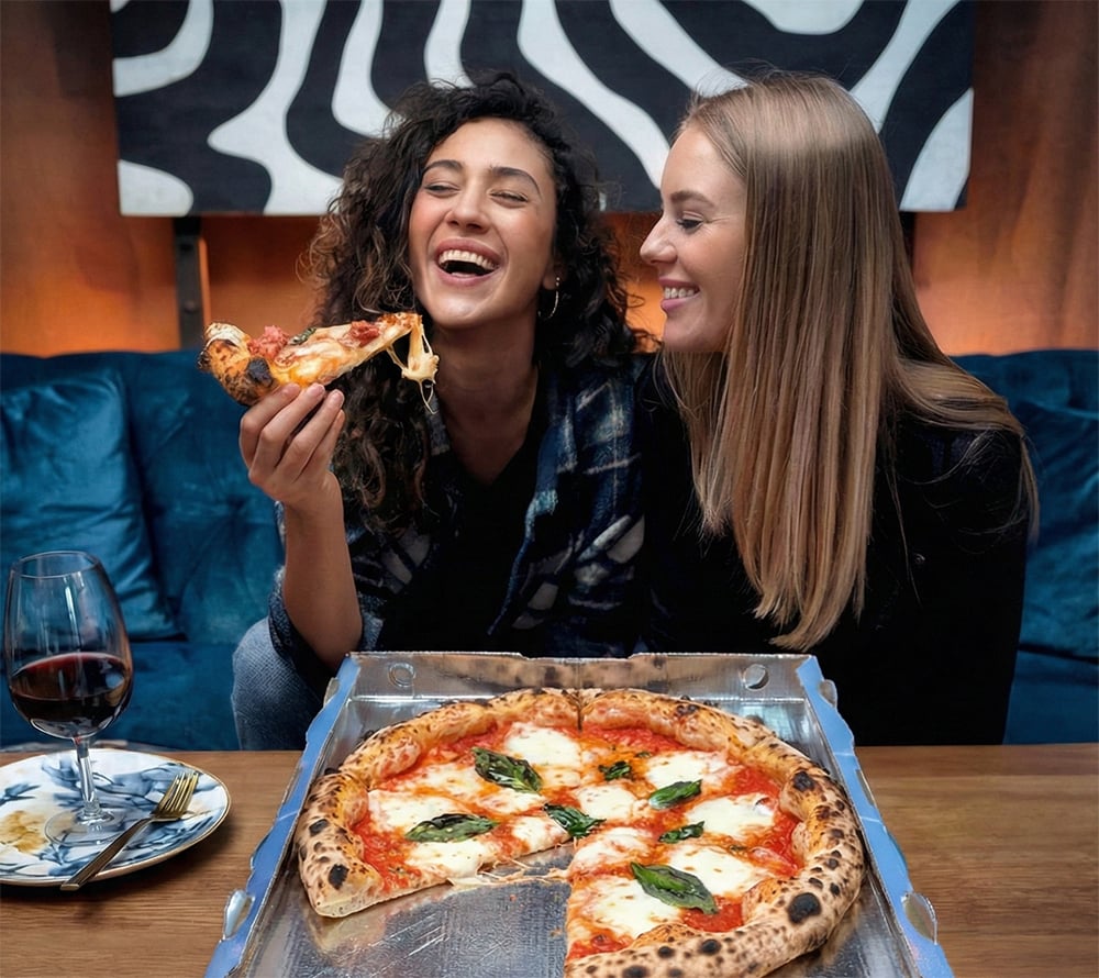 Rozvoz pizza do krabice po Praze