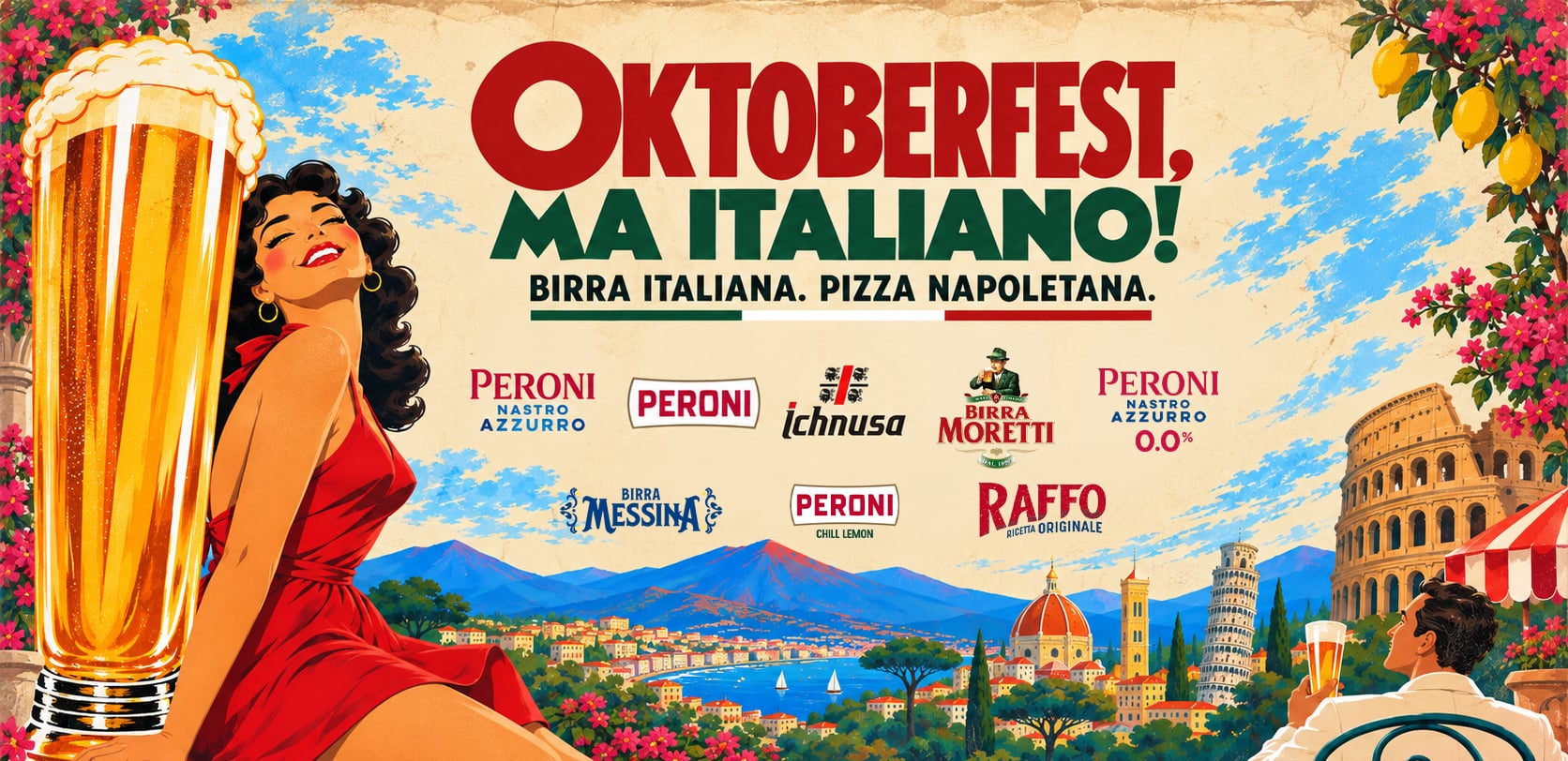 Oktoberfest, ma italiano! Akce v Papaiolu