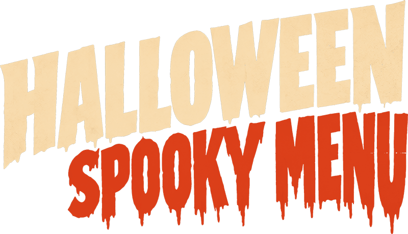 Halloween Spooky Menu