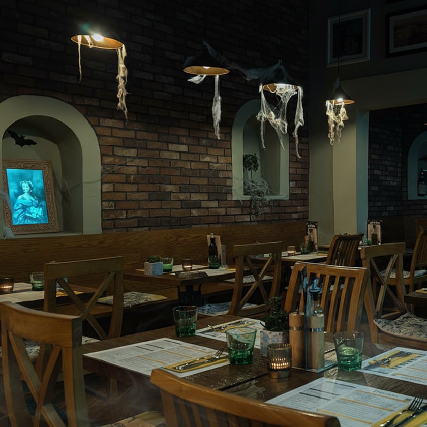 halloween restaurant Papaiolo