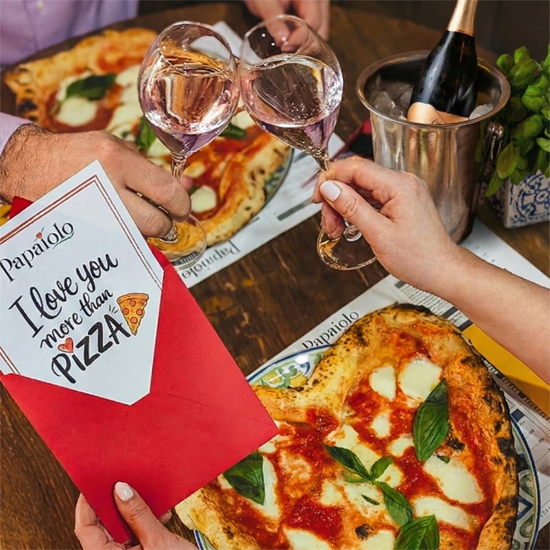Valentýnská večeře s Proseccem
