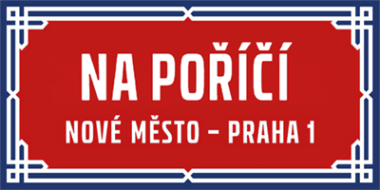 Google Maps location - map showing Papaiolo at Na Poříčí street Prague